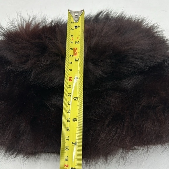 Chas A. Stevens Vintage Dark Brown Faux Fur Hat HT4880F main image 4